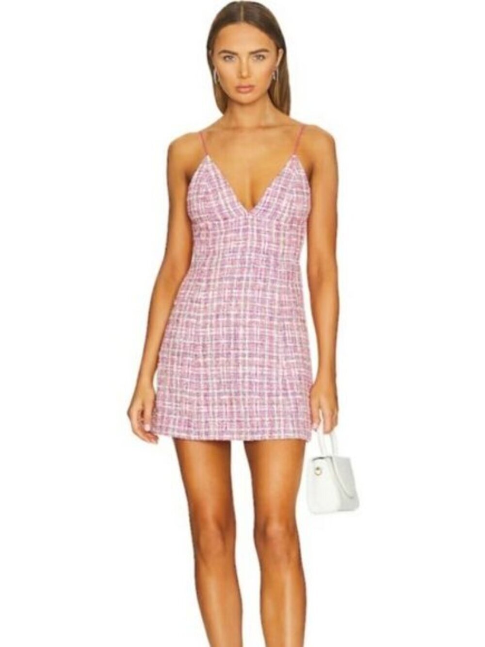 House of Harlow 1960 Tweed Mini Dress Size L NWT